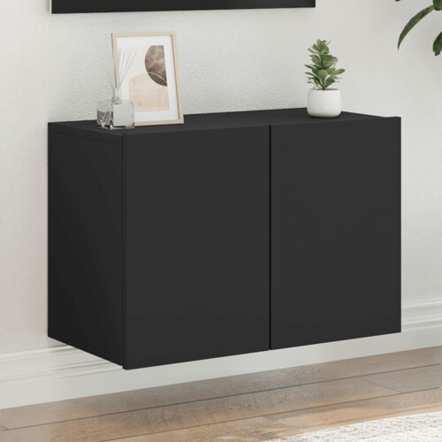 vidaXL Zidni TV ormarić crni 60 x30 x 41 cm