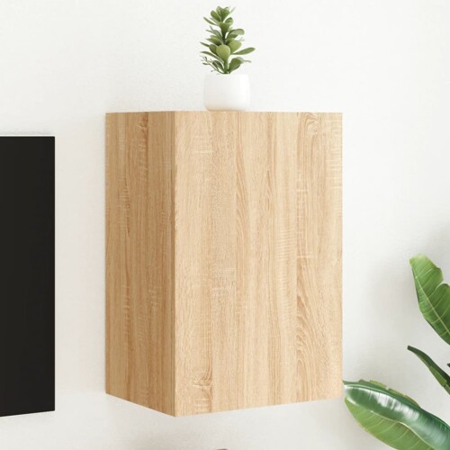 vidaXL Zidni TV ormarić boja hrasta 40,5x30x60 cm konstruirano drvo
