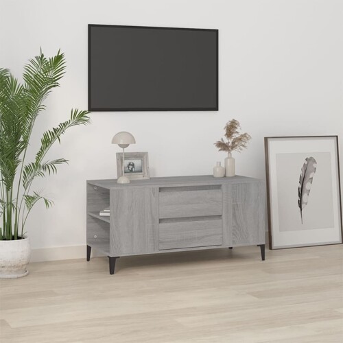 vidaXL TV ormarić boja sivog sonome 102x44,5x50 cm konstruirano drvo