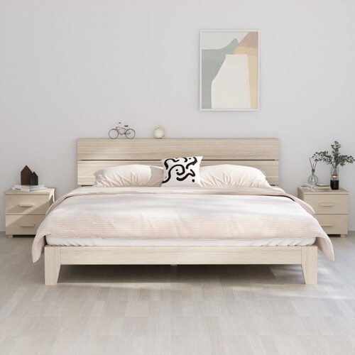 vidaXL Noćni ormarići HAMAR 2 kom boja meda 40x35x44,5 cm od borovine