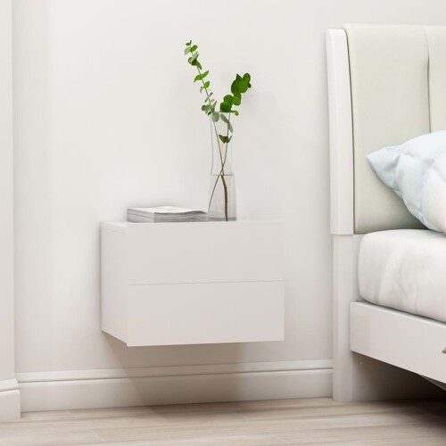vidaXL Noćni ormarići 2 kom bijeli 40 x 30 x 30 cm konstruirano drvo