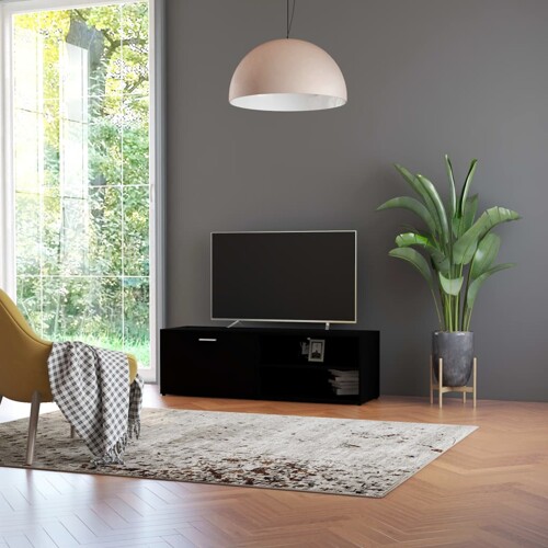 vidaXL TV ormarić crni 120 x 34 x 37 cm od konstruiranog drva