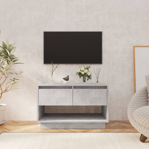 vidaXL TV ormarić boja betona 70 x 41 x 44 cm od konstruiranog drva