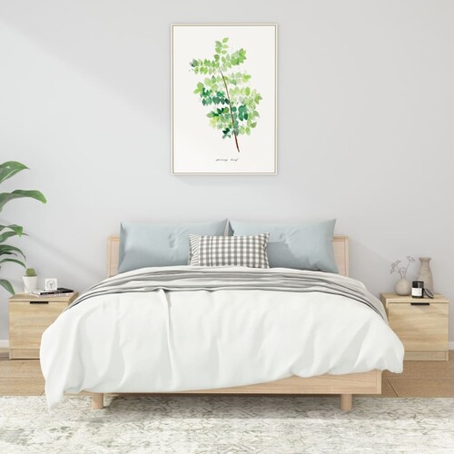 vidaXL Noćni ormarići 2 kom boja hrasta sonome 40 x 39 x 40 cm