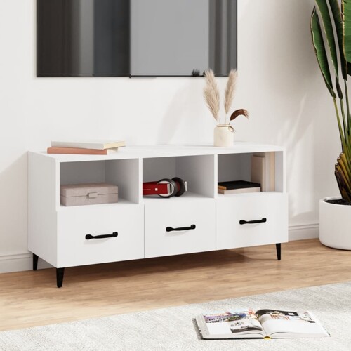 vidaXL TV ormarić bijeli 102 x 35 x 50 cm od konstruiranog drva