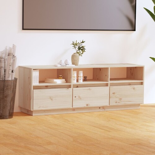 vidaXL TV ormarić 140 x 37 x 50 cm od masivne borovine