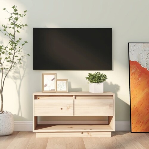 vidaXL TV ormarić 74 x 34 x 40 cm od masivne borovine