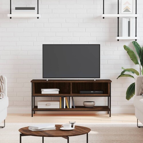 vidaXL TV ormarić boja smeđeg hrasta 100x35x45 cm konstruirano drvo