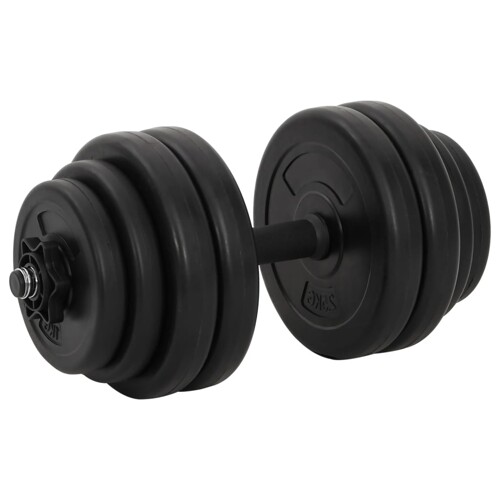 vidaXL 1 jednoručni uteg 15 kg