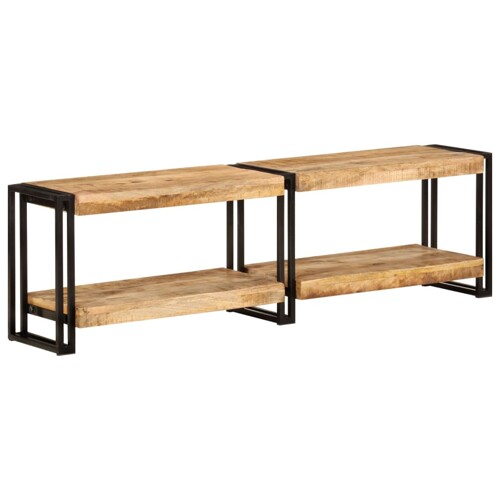vidaXL TV ormarić 140 x 30 x 40 cm od masivnog drva manga