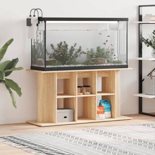 vidaXL Stalak za akvarij boja hrasta 120x40x60 cm konstruirano drvo