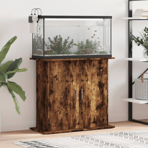 vidaXL Stalak za akvarij boja hrasta 81 x 36 x 73 cm konstruirano drvo