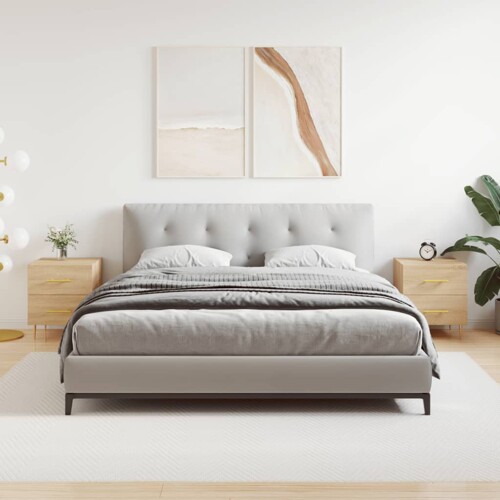 vidaXL Noćni ormarići 2 kom boja hrasta 40x35x47,5cm konstruirano drvo