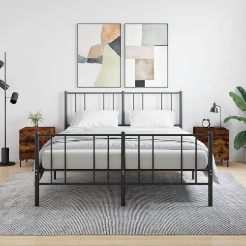 vidaXL Noćni ormarići 2 kom boja hrasta 40x35x47,5cm konstruirano drvo
