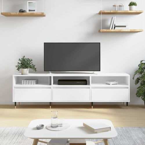 vidaXL TV ormarić bijeli 150x30x44,5 cm od konstruiranog drva
