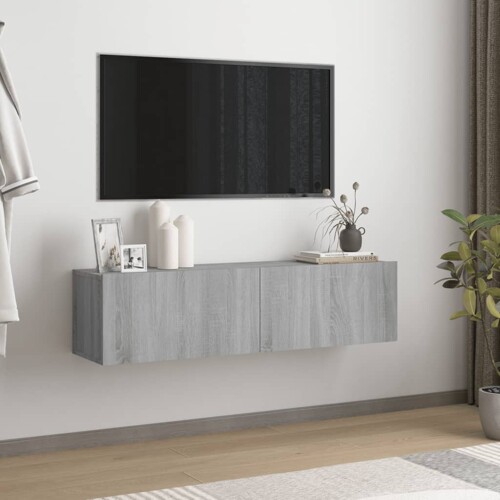 vidaXL Zidni TV ormarić hrast sonoma 120x30x30 cm konstruirano drvo