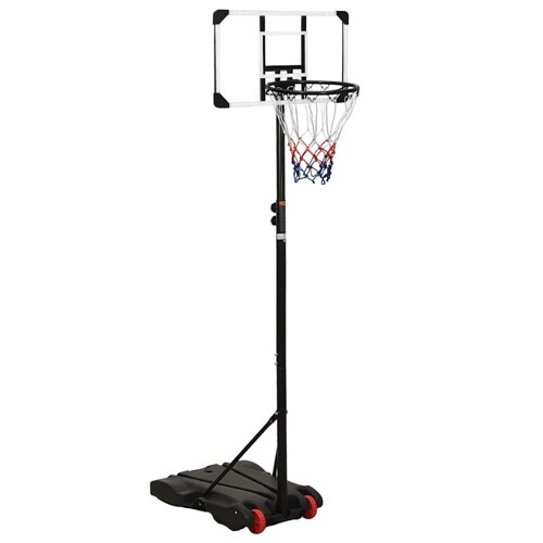 vidaXL Košarkaški stalak prozirni 216 - 250 cm polikarbonantni