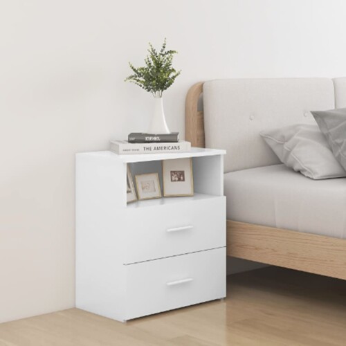 vidaXL Noćni ormarići 2 kom bijeli 50 x 32 x 60 cm