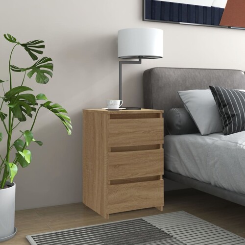 vidaXL Noćni ormarići hrast 2 kom boja hrasta 40 x 35 x 62,5 cm drveni