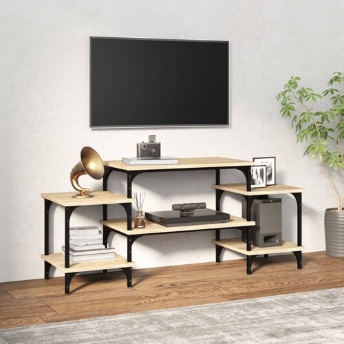 vidaXL TV ormarić boja hrasta sonome 117x35x52 cm konstruirano drvo