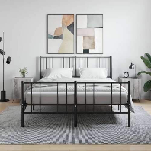 vidaXL Noćni ormarići 2 kom boja hrasta 40x40x50 cm konstruirano drvo