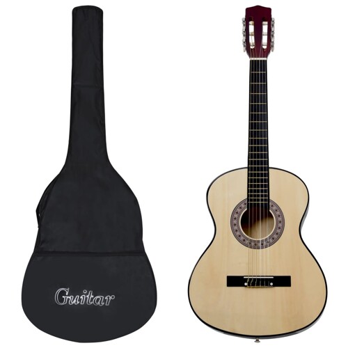 vidaXL Klasična gitara za početnike s torbom 4/4 39 \\"