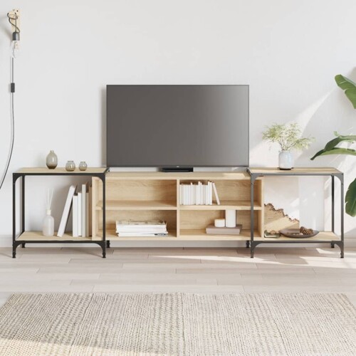 vidaXL TV ormarić boja hrasta sonome 203x37x50 cm konstruirano drvo