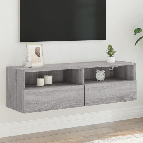 vidaXL Zidni TV ormarić boja hrasta 100 x 30 x 30 cm konstruirano drvo