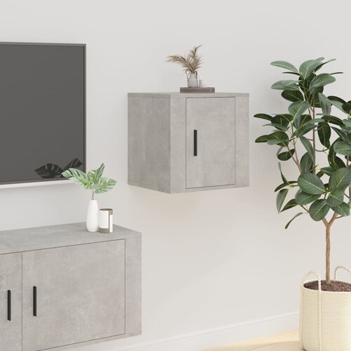 vidaXL Zidni TV ormarić siva boja betona 40x34,5x40 cm