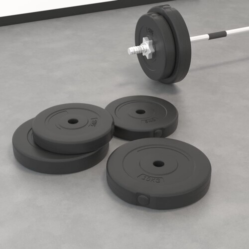 vidaXL Ploče za utege 4 kom 30 kg cementne