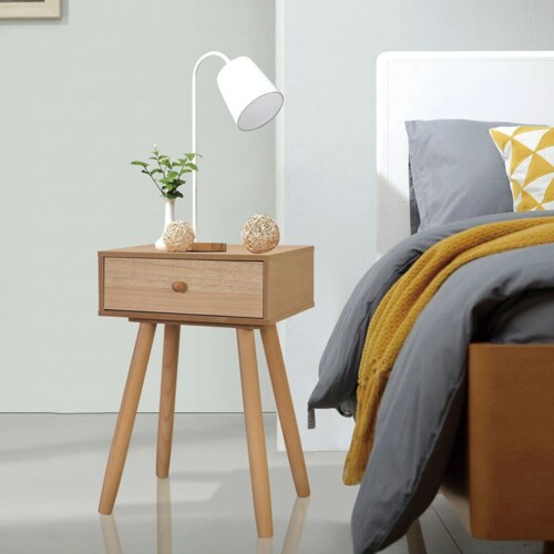 vidaXL Noćni Ormarići 2 kom Masivna Borovina 40x30x61 cm Smeđi