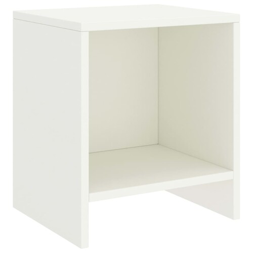 vidaXL Noćni ormarić bijeli 35 x 30 x 40 cm od masivne borovine