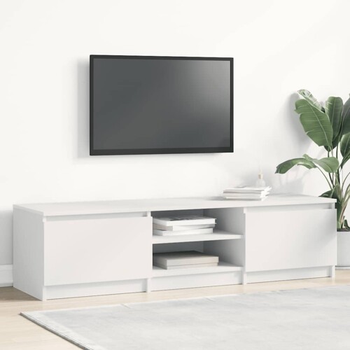 vidaXL TV ormarić bijeli 140 x 40 x 35,5 cm od konstruiranog drva