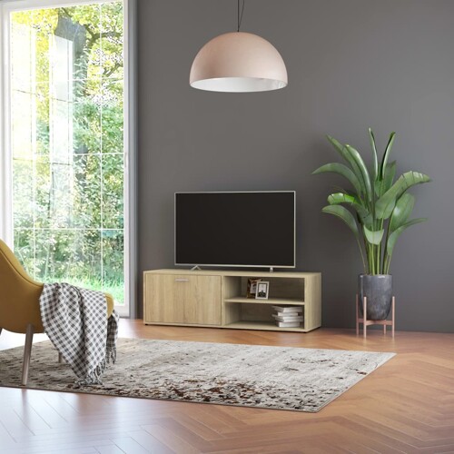 vidaXL TV ormarić boja hrasta sonome 120x34x37 cm konstruirano drvo