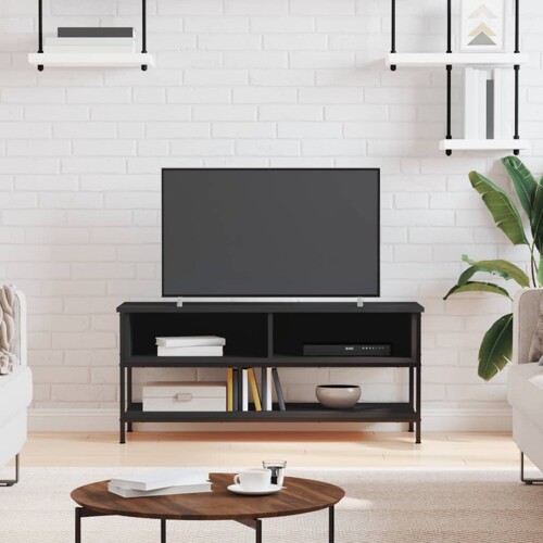 vidaXL TV ormarić crni 100 x 35 x 45 cm od konstruiranog drva