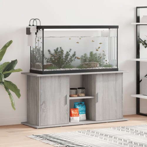 vidaXL Stalak za akvarij boja hrasta 121x41x58 cm konstruirano drvo