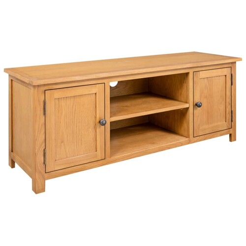 vidaXL TV ormarić 110 x 35 x 44 cm od masivne hrastovine
