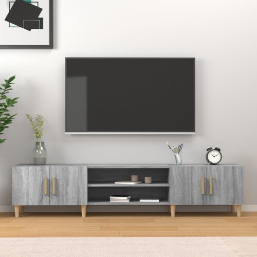 vidaXL TV ormarić boja hrasta sonome 180x31,5x40 cm konstruirano drvo