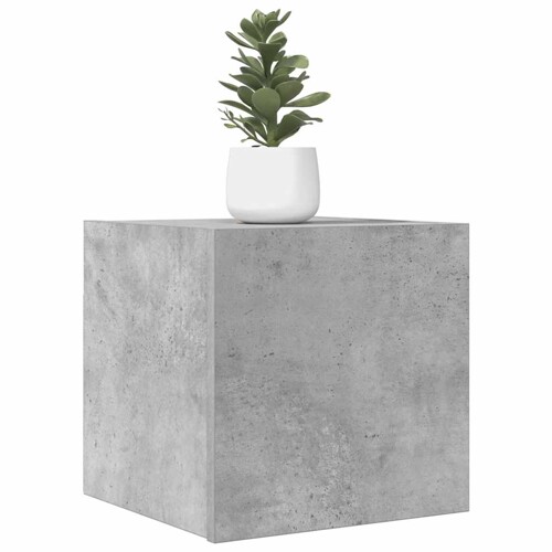 vidaXL Zidni TV ormarić siva boja betona 30,5 x 30 x 30 cm