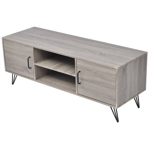 vidaXL TV ormarić 120 x 40 x 45 cm sivi
