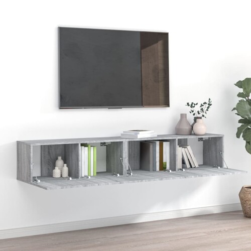 vidaXL 2-dijelni set TV ormarića boja hrasta sonome konstruirano drvo
