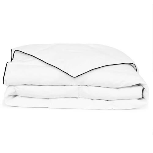 vidaXL Zimski poplun s perjem 240 x 220 cm