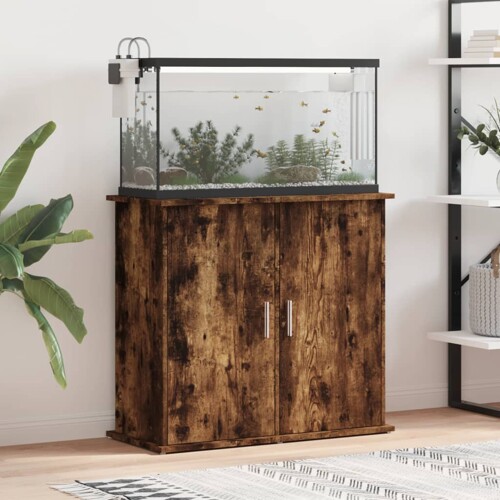 vidaXL Stalak za akvarij boja hrasta 81 x 36 x 73 cm konstruirano drvo