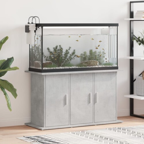 vidaXL Stalak za akvarij boja betona 101x41x58 cm konstruirano drvo