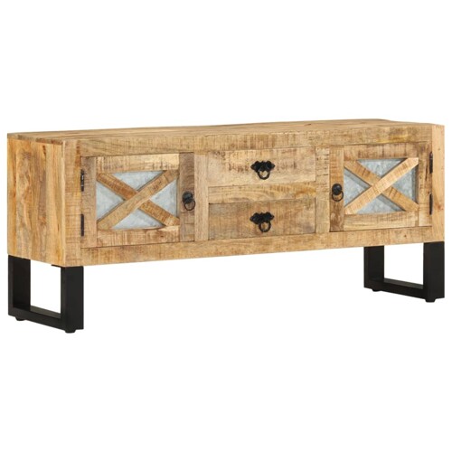 vidaXL TV ormarić 110 x 30 x 45 cm od grubog drva manga