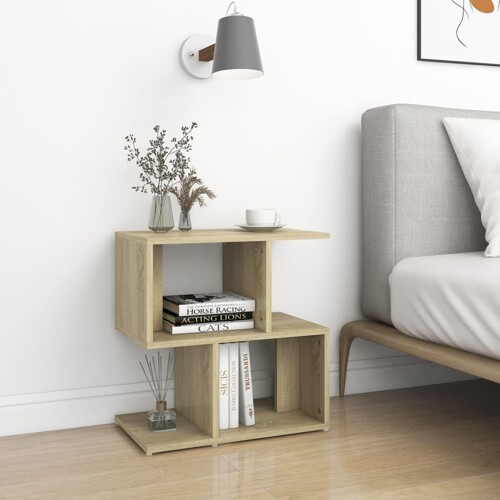 vidaXL Noćni ormarići 2 kom boja hrasta 50x30x51,5cm konstruirano drvo