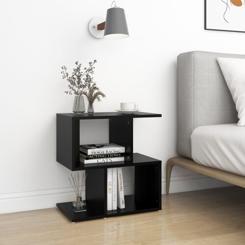 vidaXL Noćni ormarići 2 kom crni 50 x 30 x 51,5 cm konstruirano drvo