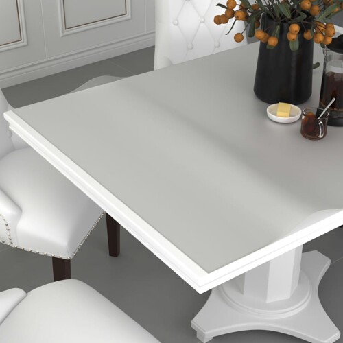 vidaXL Zaštita za stol mat 80x80 cm 2 mm PVC