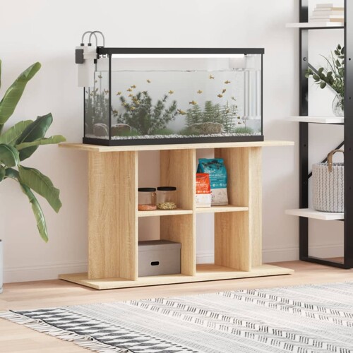 vidaXL Stalak za akvarij boja hrasta 100x40x60 cm konstruirano drvo