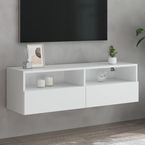 vidaXL Zidni TV ormarić bijeli 100 x 30 x 30 cm od konstruiranog drva